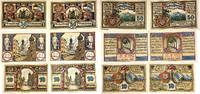 Deutschland Deutsches Reich 2x 10, 2x 25, 2x 50 Pfennig Notgeldschein Notgeld Rosenheim Bayern 6 Scheine -