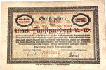 Deutschland Deutsches Reich 1 Million Mark Notgeldschein Notgeld Augsburg Bayern 1 Schein -