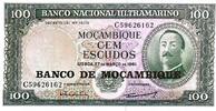 Mozambique 100 Escudos Banknote -