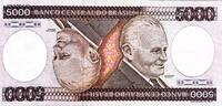 Brasilien 5000 Cruzeiros Banknote -