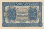 Deutschland DDR 50 Pfennig KN 6 stellig, AG -