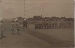 Deutschland Deutsches Reich AK Ansichtskarte Postkarte Feldpost Militärische Zeremonie, von Ingolstadt nach München -
