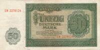 DDR Deutschland 50 Mark Rosenberg Nr. 345b – KN 7stellig Serie EM -