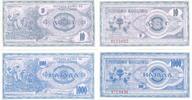 Mazedonien 10 und 1000 Denar 2 Scheine -