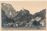 Bad Reichenhall AK Bad Reichenhall/Karlstein Blick zum Pangratz Kircherl und Burgruine -