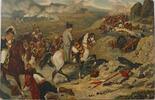 Frankreich AK Ansichtskarte Postkarte Bellange, H., Napoleon Bonaparte, Kaiser Napoleon I., Schlacht bei Somo Sierra -