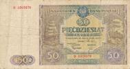 Polen 50 Zloty Zlotych Piecdziesiat Zlotych -