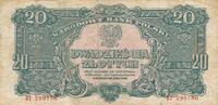 Polen 20 Zloty Zlotych -