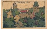 Altena i. W. Steindruck AK Burg um 1920, postalisch nicht gelaufen, nicht datiert -