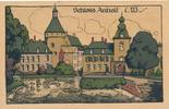 Anholt Steindruck AK Schloss um 1920, postalisch nicht gelaufen,nicht datiert -