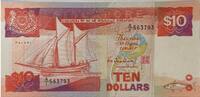 Singapore 10 Dollars Banknote -