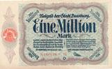 Duisburg Eine Million Mark Notgeldschein der Stadt -