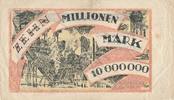 Duisburg-Meiderich 10 Millionen Mark Schein der Rheinische Stahlwerke A.G.,Reihe AB, Nr. 172284 -