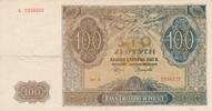 Polen Drittes Reich 100 Zloty Zlotych 1941 Sierpnia, Serie A, Emissionsbanknote VF