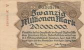 Hamborn 20 Millionen Mark Gutschein der Thyssen-Hütte, Serie A, Nr. 008869 -