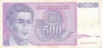 Jugoslawien 500 Dinara -