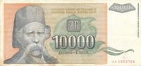 Jugoslawien 10000 Dinara -