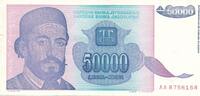 Jugoslawien 50000 Dinara -