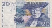 Schweden 20 Kronor 1991 III 7.04 US$ Tax included +  11.73 US$ shipping