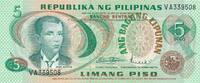 Philippinen 5 Piso -