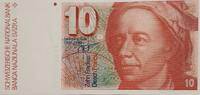 Schweiz 10 Franken Banknote -