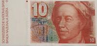Schweiz 10 Franken Banknote -