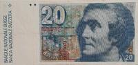 Schweiz 20 Franken Banknote -