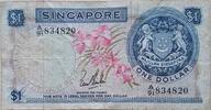 Singapur 1 Dollar Banknote -
