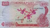 Singapur 10 Dollars Banknote -