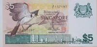 Singapur 5 Dollars Banknote -
