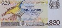 Singapur 20 Dollars Banknote -