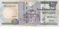 Ägypten 20 Pounds Geldschein Banknote -