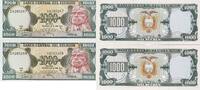 Ecuador 1000 Sucres zwei folgende Seriennummer, 18265287-8, Banknote -