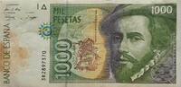 Spanien 1000 Pesetas Banknote -