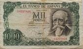 Spanien 1000 Pesetas Banknote -