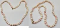 Antike Korallenkette Collier Koralle Kette Korallenschmuck Engelshaut -