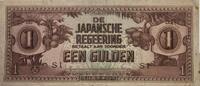 Netherlands Indies 1 Gulden Banknote, Japanese Occupation -