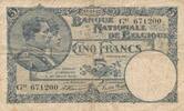 Belgien 5 Frank Banknote -