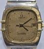 Schweiz Armbanduhr vintage Omega Uhr Chronometer Constellation Quarzuhr Kal 1431 goldenes Zifferblatt -