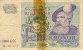 Schweden 5 Krone 1968 IV, Stark gebraucht 7.04 US$ Tax included +  11.73 US$ shipping