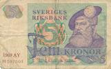 Schweden 5 Krone 1969 III- 7.04 US$ Tax included +  11.73 US$ shipping