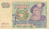 Schweden 5 Krone 1969 III 7.04 US$ Tax included +  11.73 US$ shipping