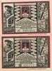 Deutschland Deutsches Reich 75 Pfennig, 1 Mark Notgeld Landkreis Bochum -