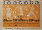 Deutschland Deutsches Reich 1 Mio. Mark Notgeld Deutsch-Luxemburgische Bergewerks- & Hütten Aktiengesellschaft Dortmund -
