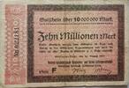 Deutschland Deutsches Reich 10 Mio. Mark Notgeld Deutsch-Luxemburgische Bergewerks- & Hütten Aktiengesellschaft Mülheim -