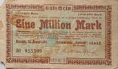 Deutschland Deutsches Reich 1 Mio. Mark Notgeld Konsumverein Eintracht e.G.m.b.H. Essen -