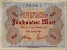 Deutschland Deutsches Reich 500 Mark Notgeld Halle -