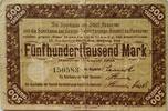 Deutschland Deutsches Reich 500000 Mark Notgeld der Sparkasse der Stadt Hannover -