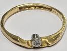 Goldschmuck Gelbgold Lapponia 18K 750er Gold Ring mit Brillant 0,03 Ct Goldring -