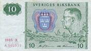 Schweden 10 Kronor 1985 III 4.69 US$ Tax included +  11.73 US$ shipping